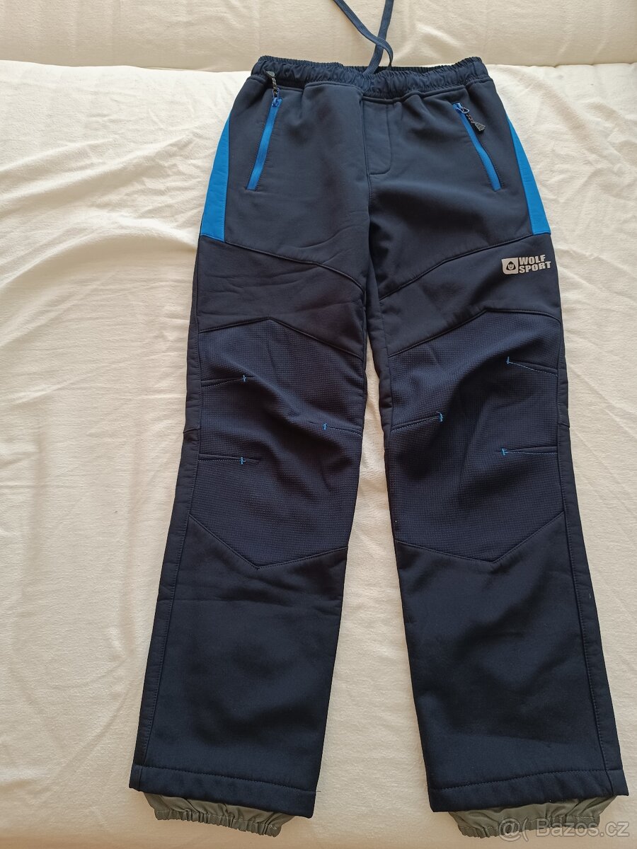 Chlapecké softshell kalhoty Wolf v. 134