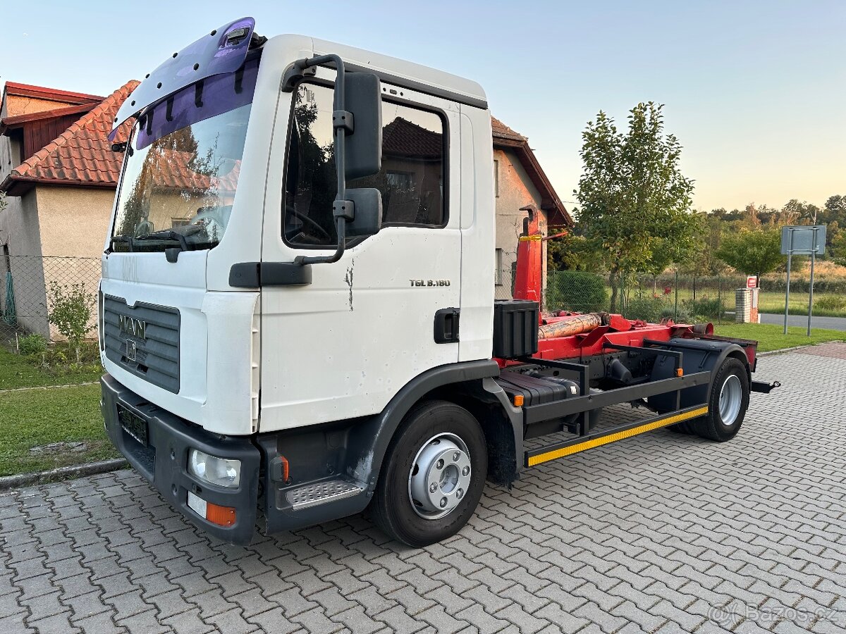 MAN TGL 8.180 nosič kontejneru