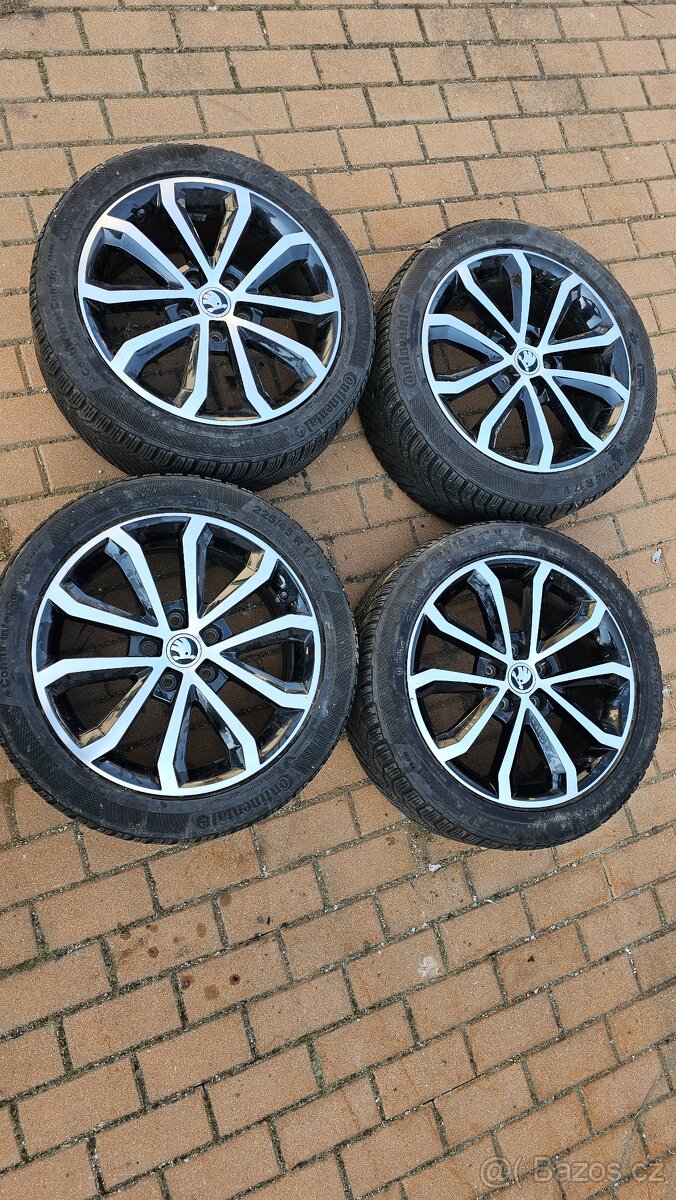 17" Alu kola originál Škoda