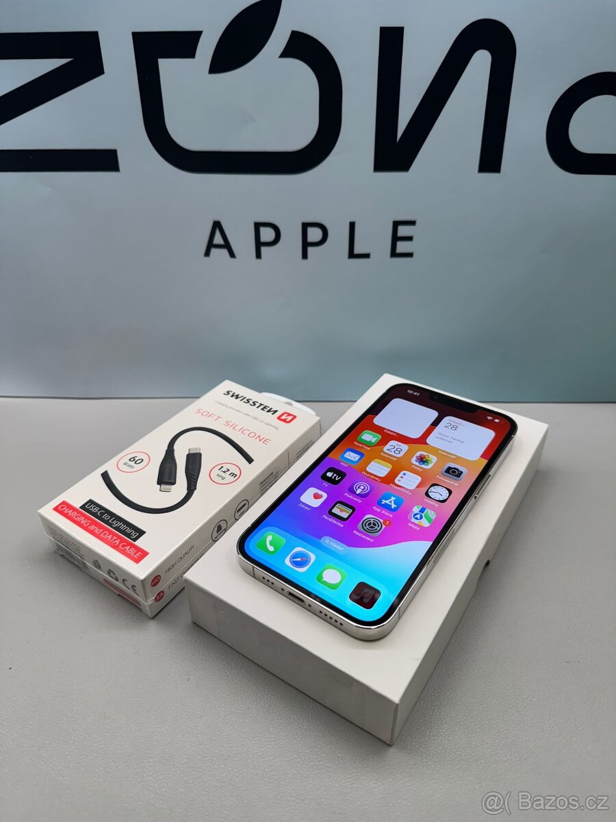 Apple iPhone 13 Pro 128 GB stav A, záruka