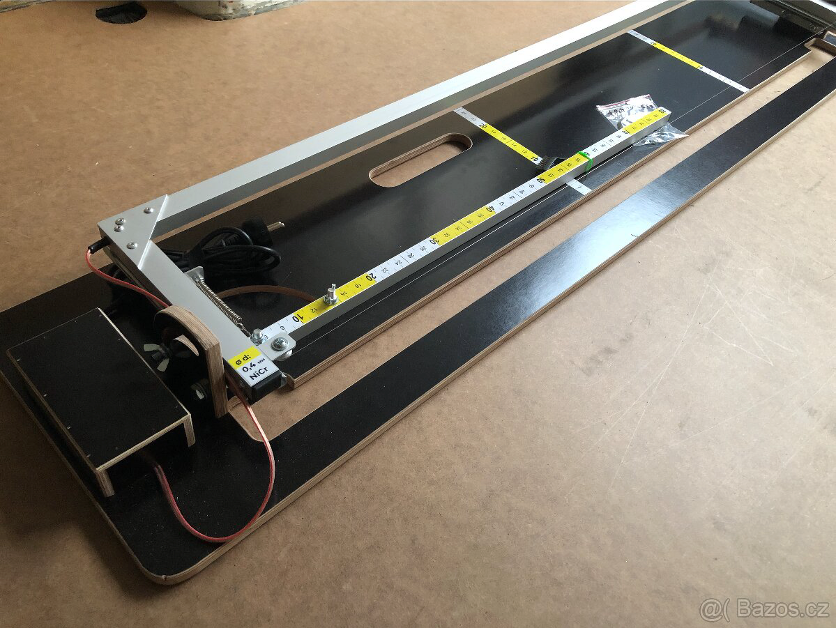 Řezačka polystyrenu 103cm + 8 odporových drátů + pružina