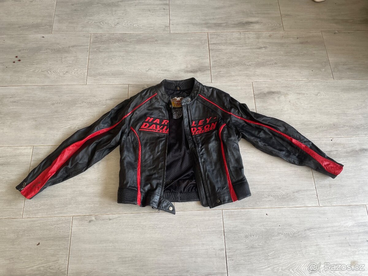 Dívčí motorkářská bunda Harley Davidson