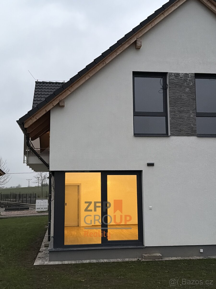 Moderní nízkoenergetický dům v Dřítči – výjimečné, na dosah