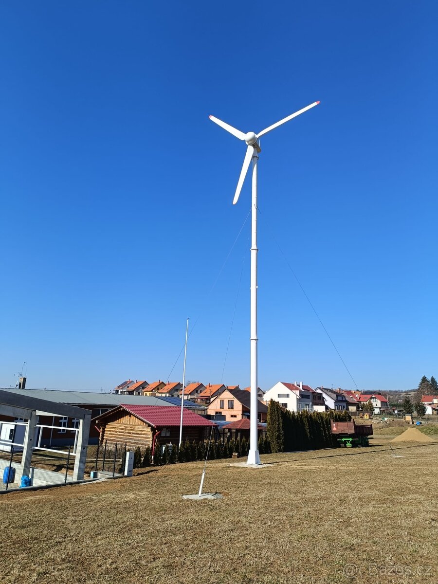 Profesionalni větrná elektrárna 20 kw, max. 28kW