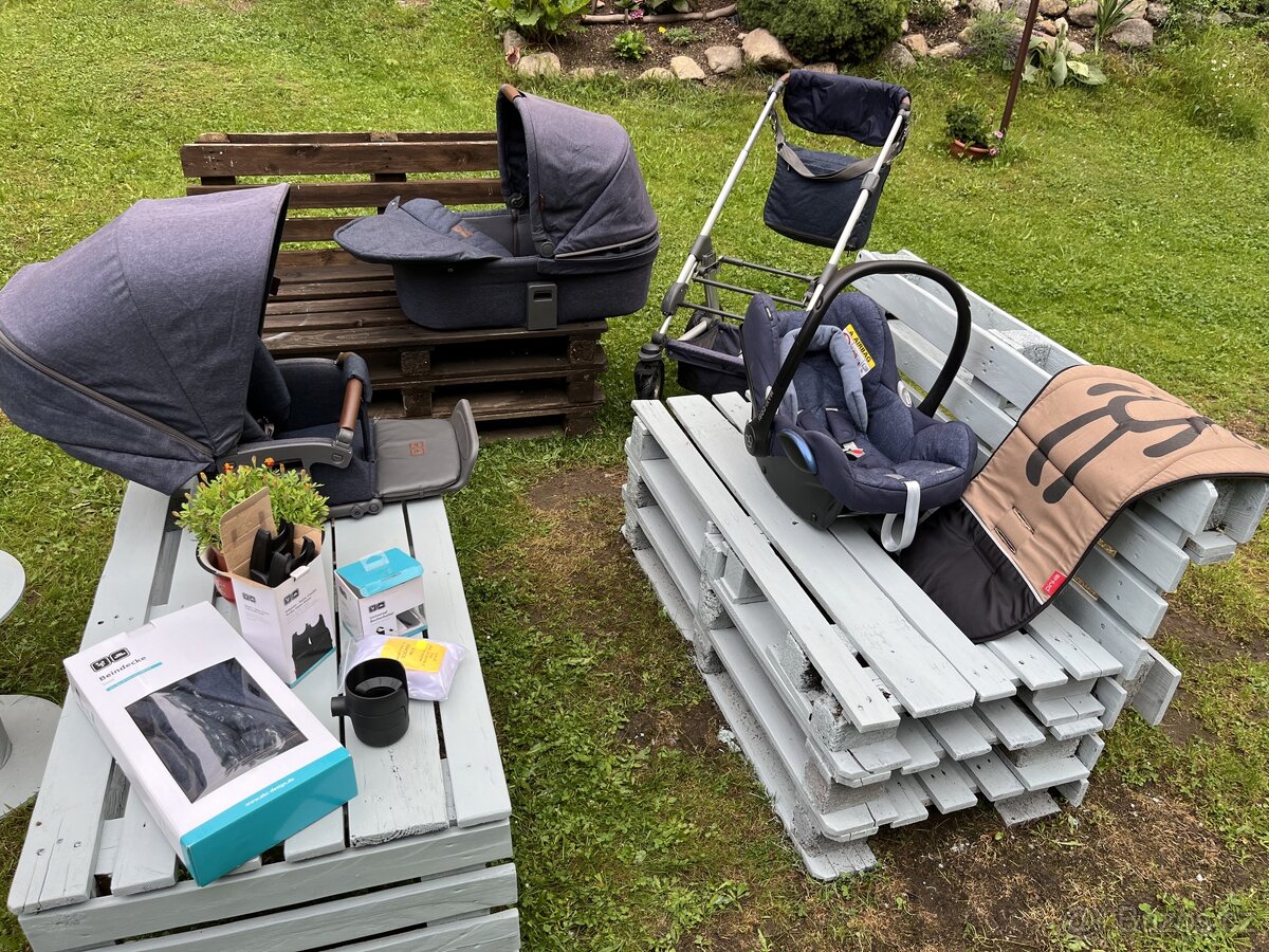 Kočárek ABC Design Viper 4 (autosedačka, 2 korby + další)