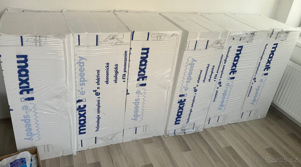 6 balení fasádní polystyren 1000x500x100mm (2m2/bal.)