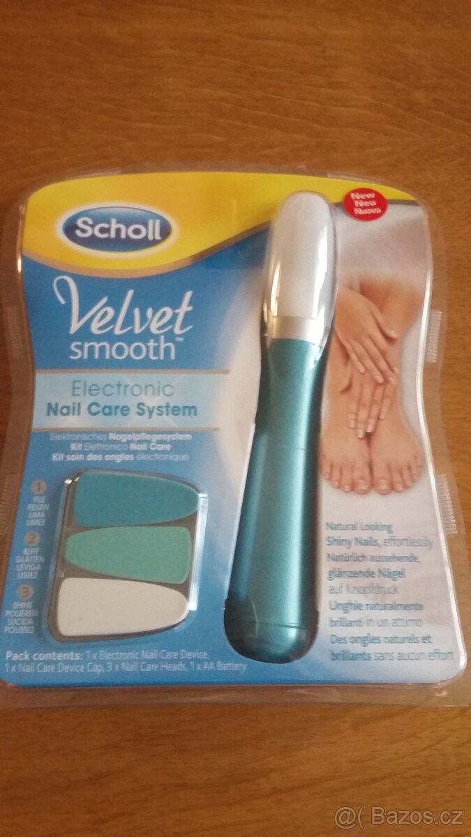 Elektrický pilník na nehty Scholl Velvet Smooth
