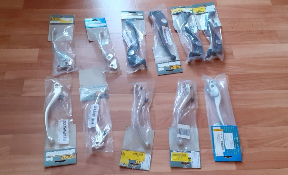 Páčky, zrcátka (Honda,Suzuki,Kawasaki,Yamaha). NOVÉ