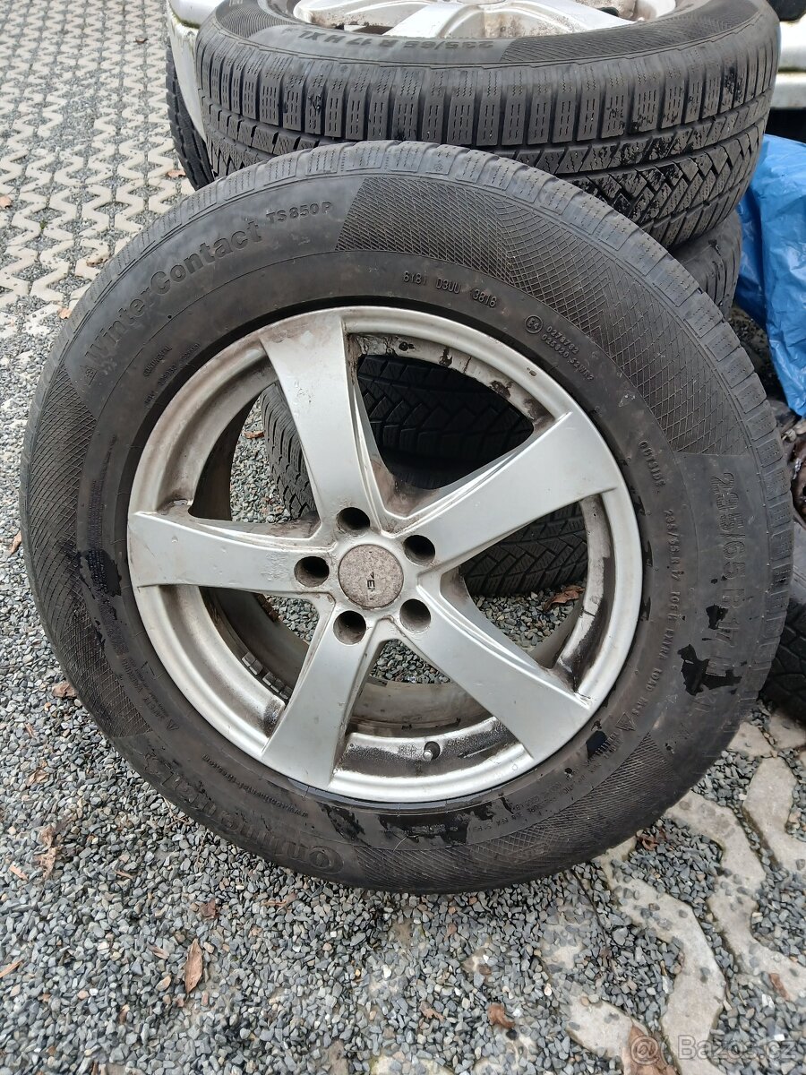 Alu kola 7,5 J17, 5x108mm