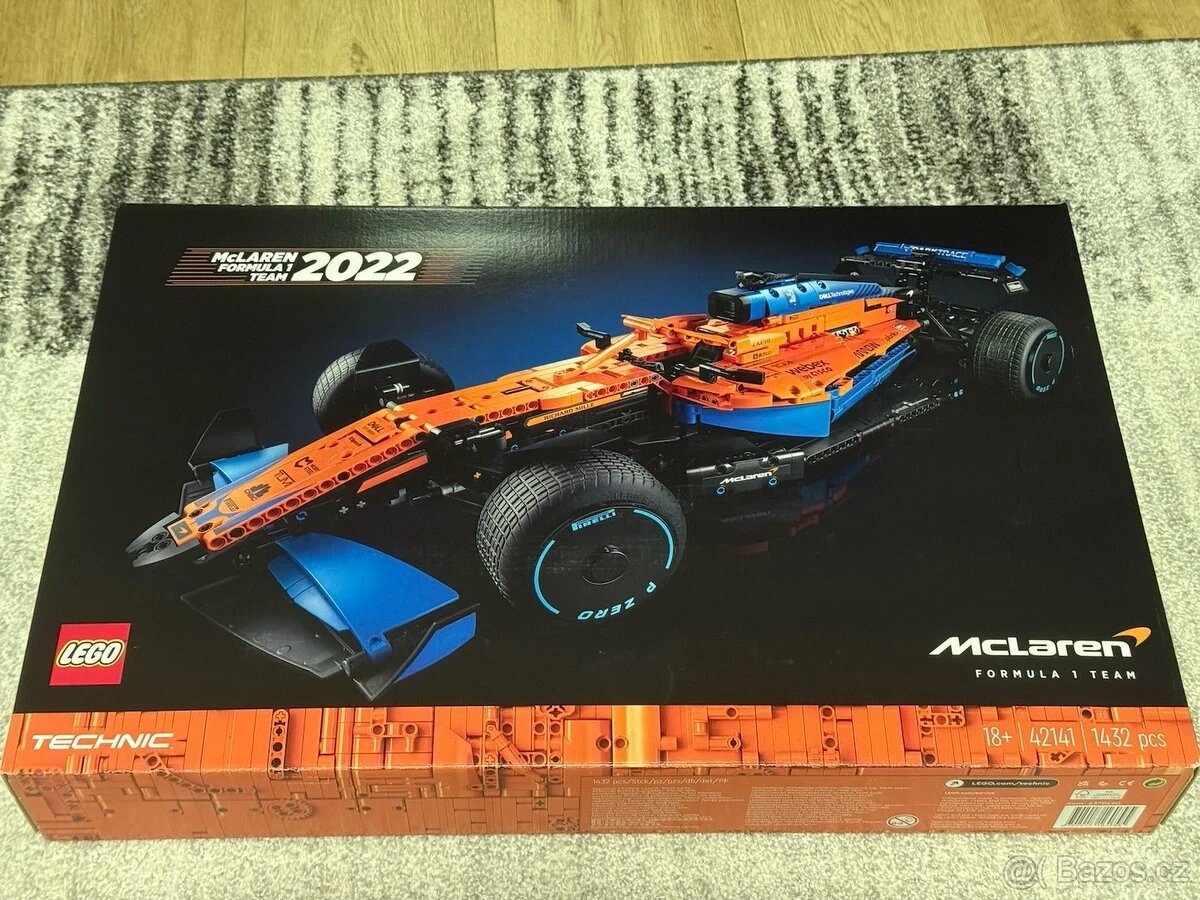 LEGO Technic 42141 McLaren Formule 1 první vydání