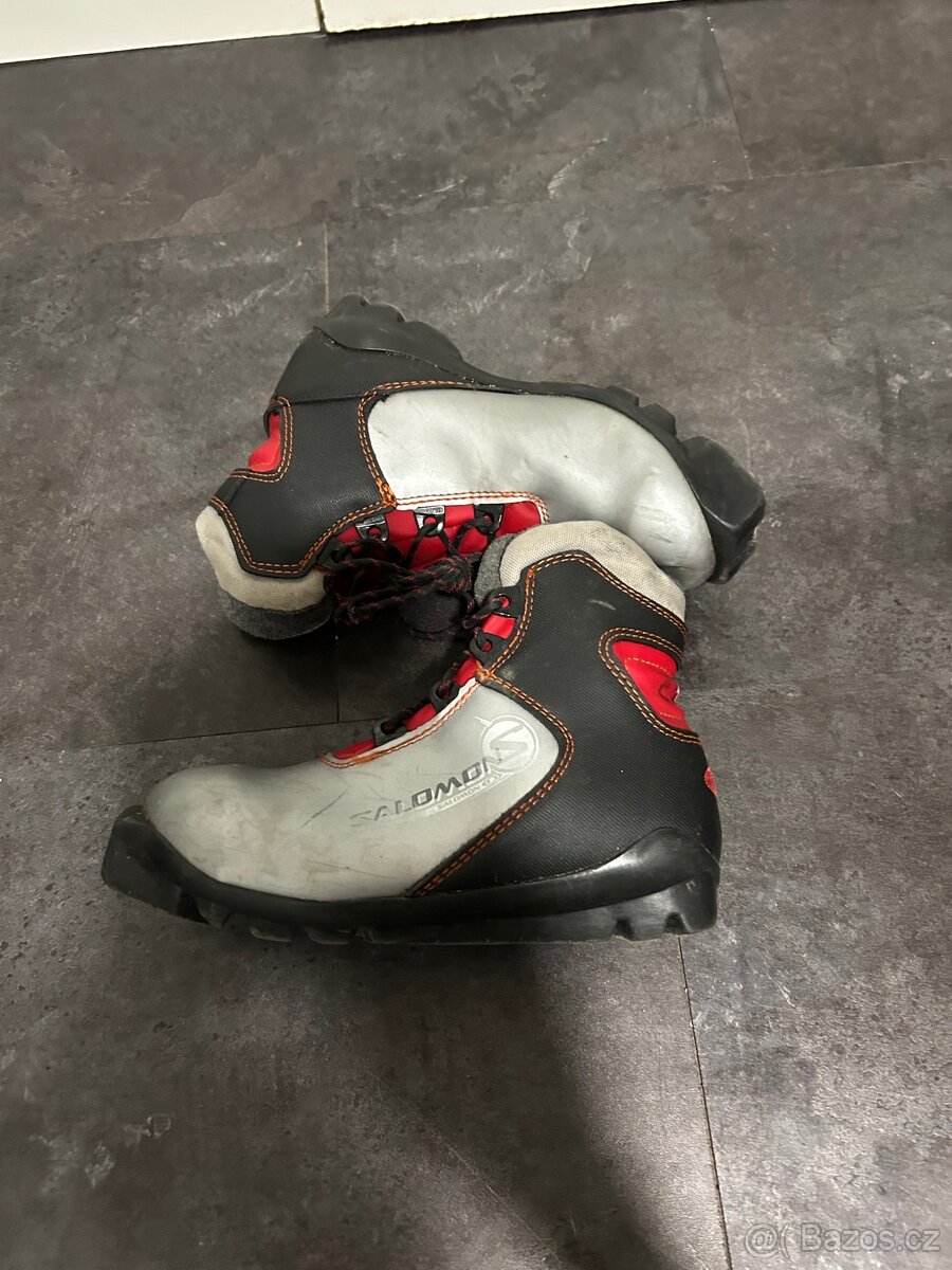 Boty na běžky salomon , SNS, vel. 33