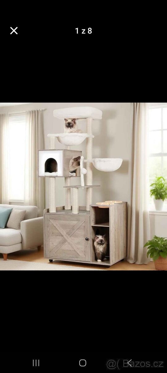 Nové škrabadlo pro kočky
