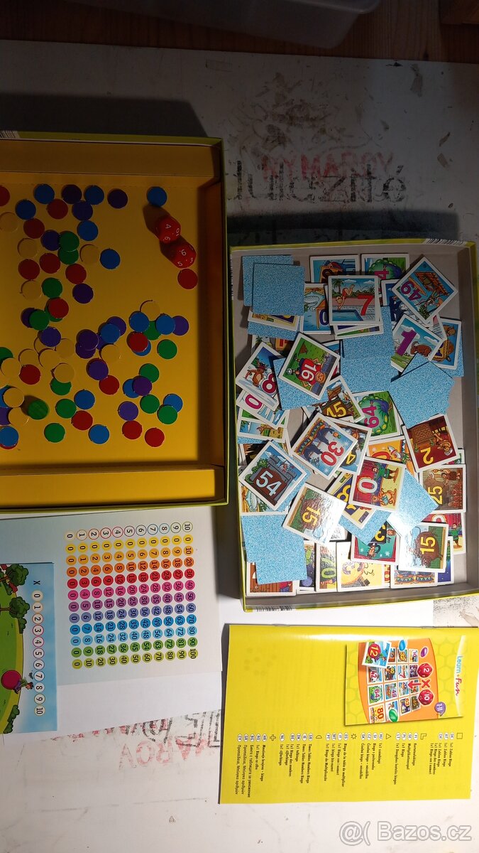 Číselné bingo - hra