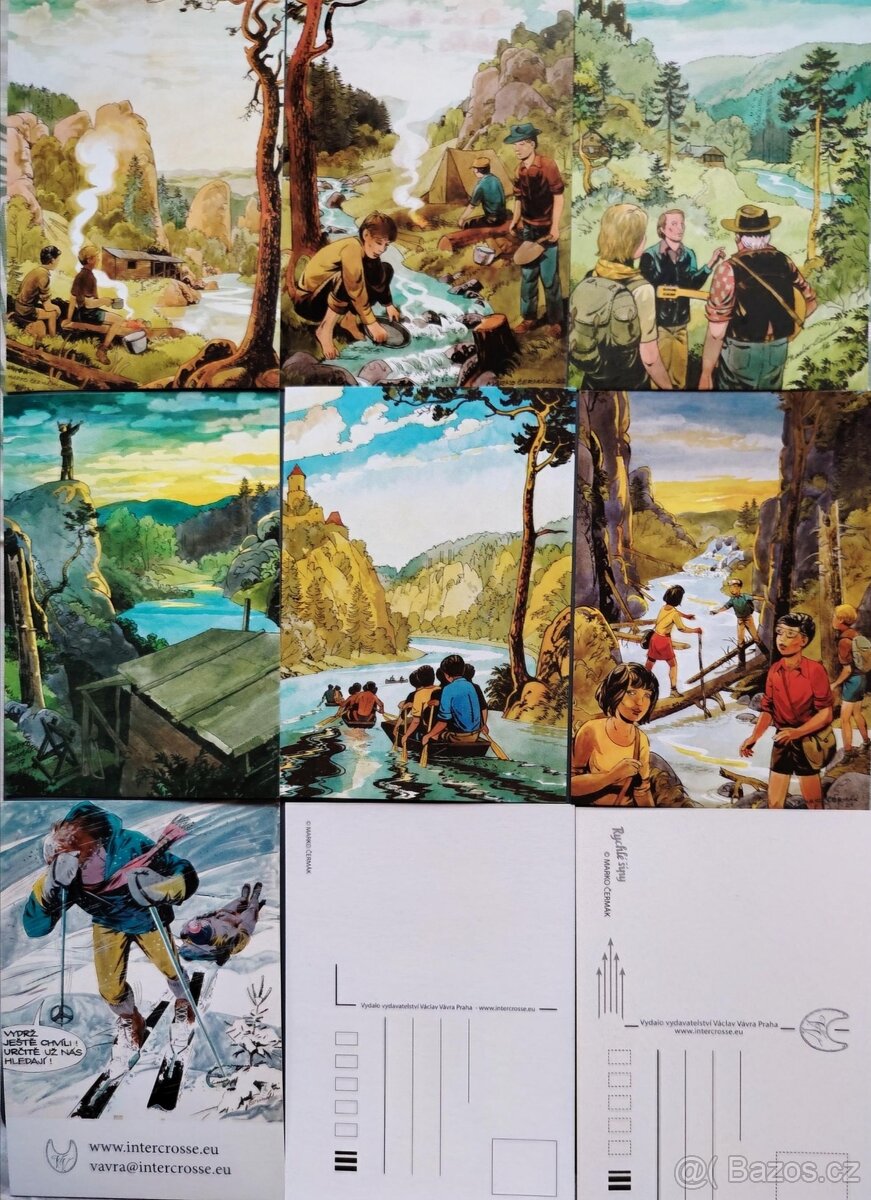 Prodám pohlednice Marko Čermák