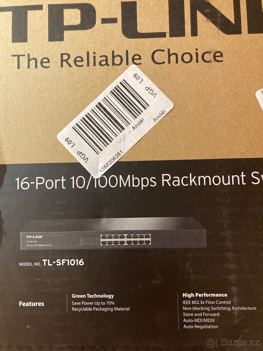 Switch TP-Link TL-SF1016 16x LAN