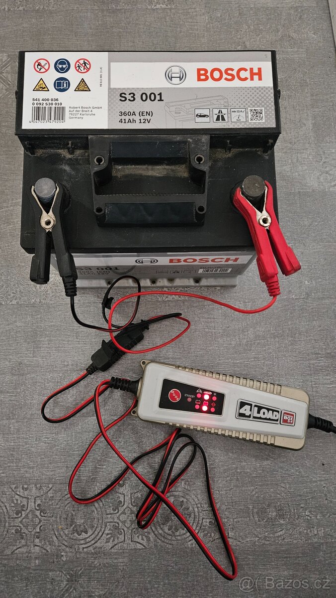 Autobaterie Bosch S3, 12V, 41Ah, 360A