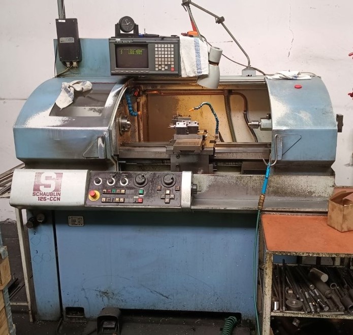 CNC soustruh Schaublin 125 - CCN