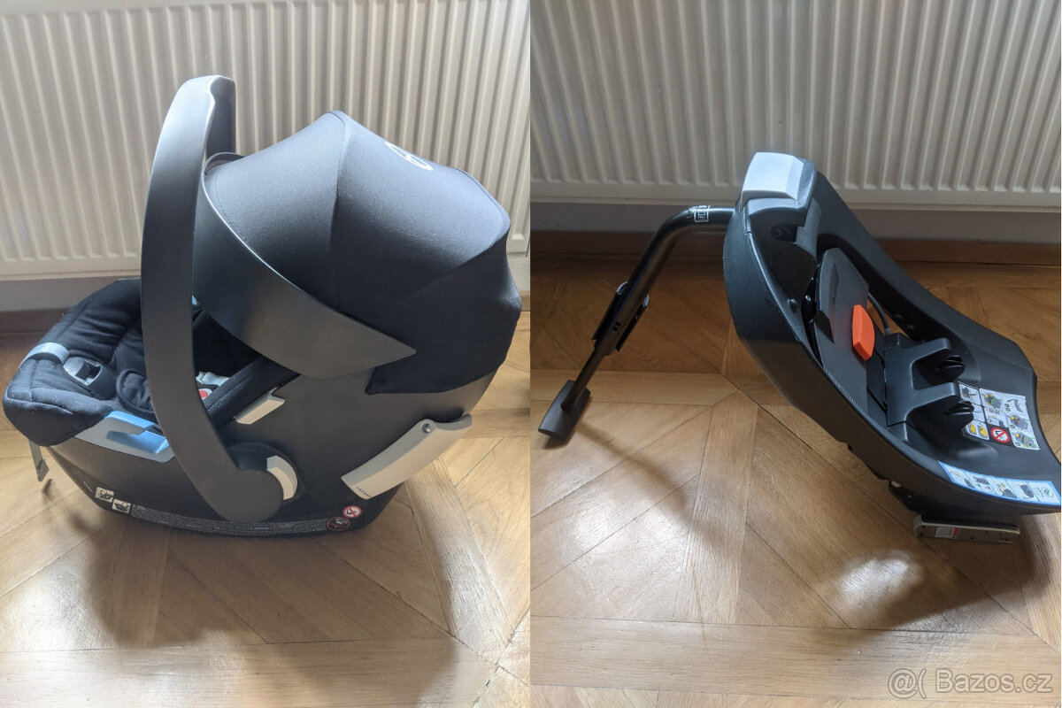 Cybex Aton 5 + báze - po prvním dítěti, neexpirované