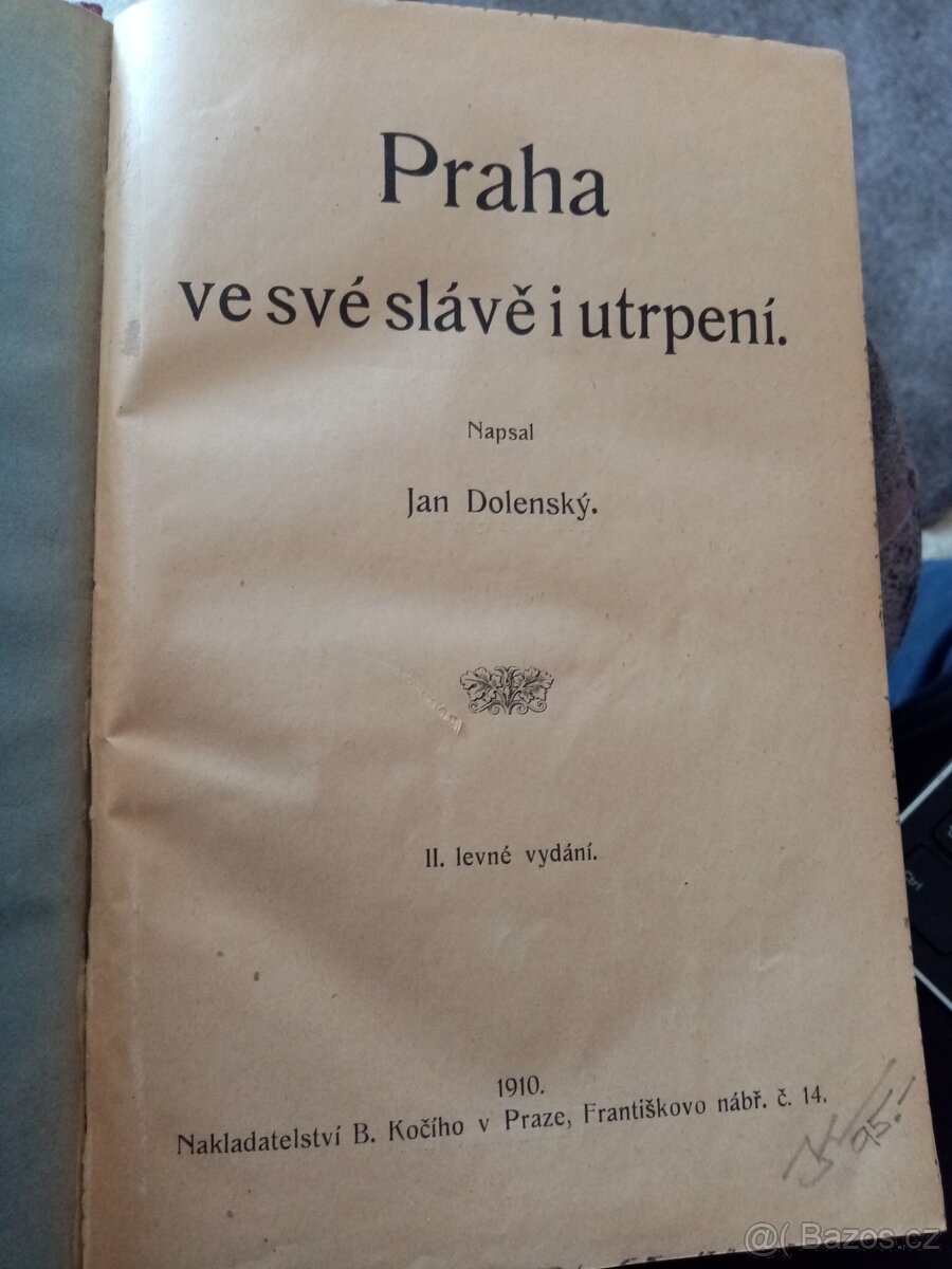 Praha ve své slávě i utrpení (Jan Dolenský)