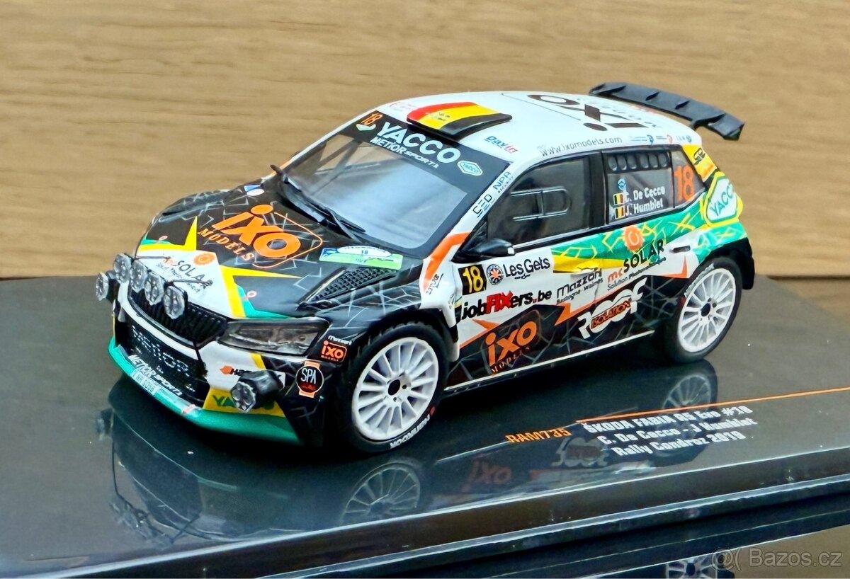 Fabia Rally2 EVO, noční verze