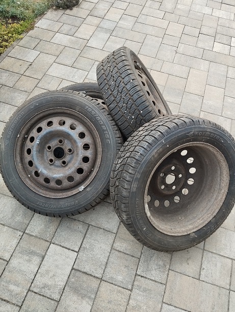 Plechové disky Sharan - Zimní kola 195/60 R16