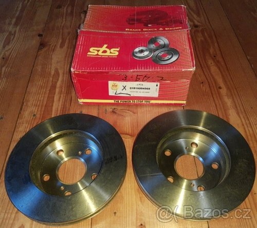 2 brzdové kotouče Toyota/Dodge/Chrysler 43512-28060