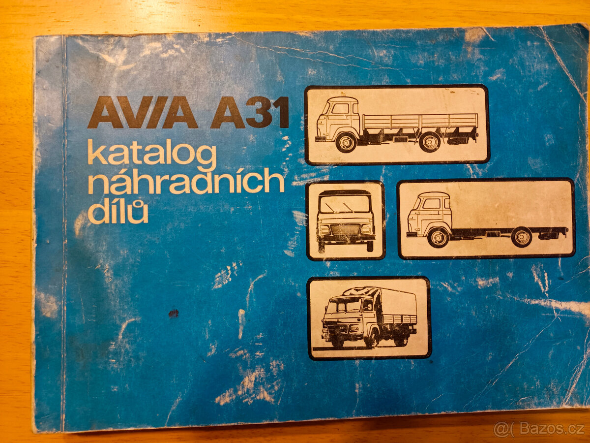 Avia A31-katalog náhr. dílů