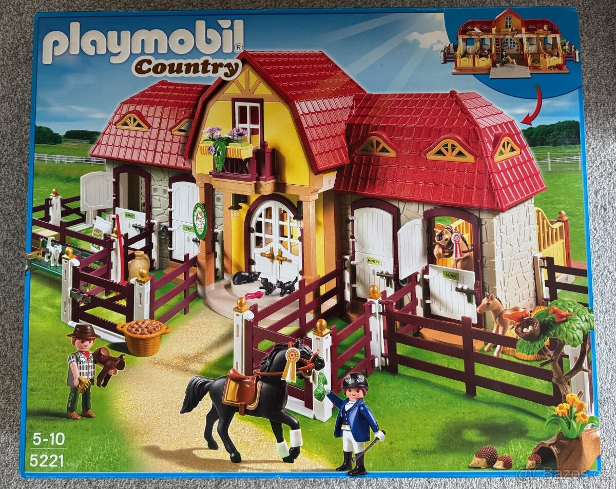 PLAYMOBIL 4190 Velká stáj