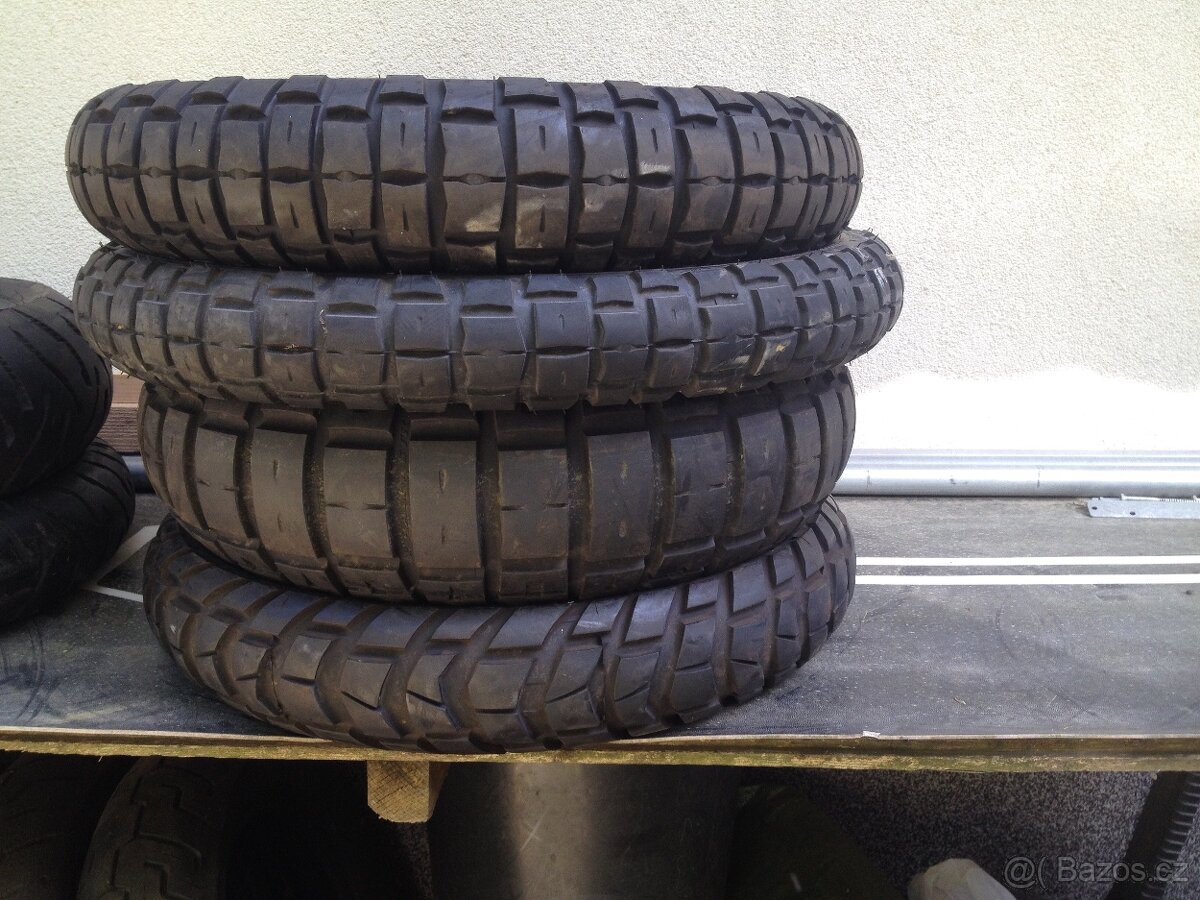 Motopneumatiky Metzeler 120/70R 19 a Pirelli Scorpion STR