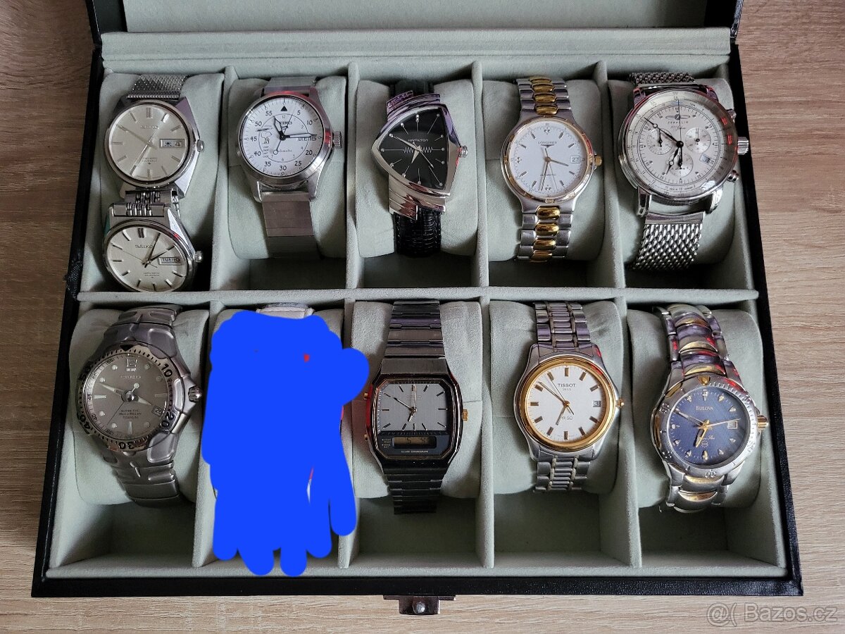 Hamilton, Seiko, Longines, Tissot, Bulova-hodinky