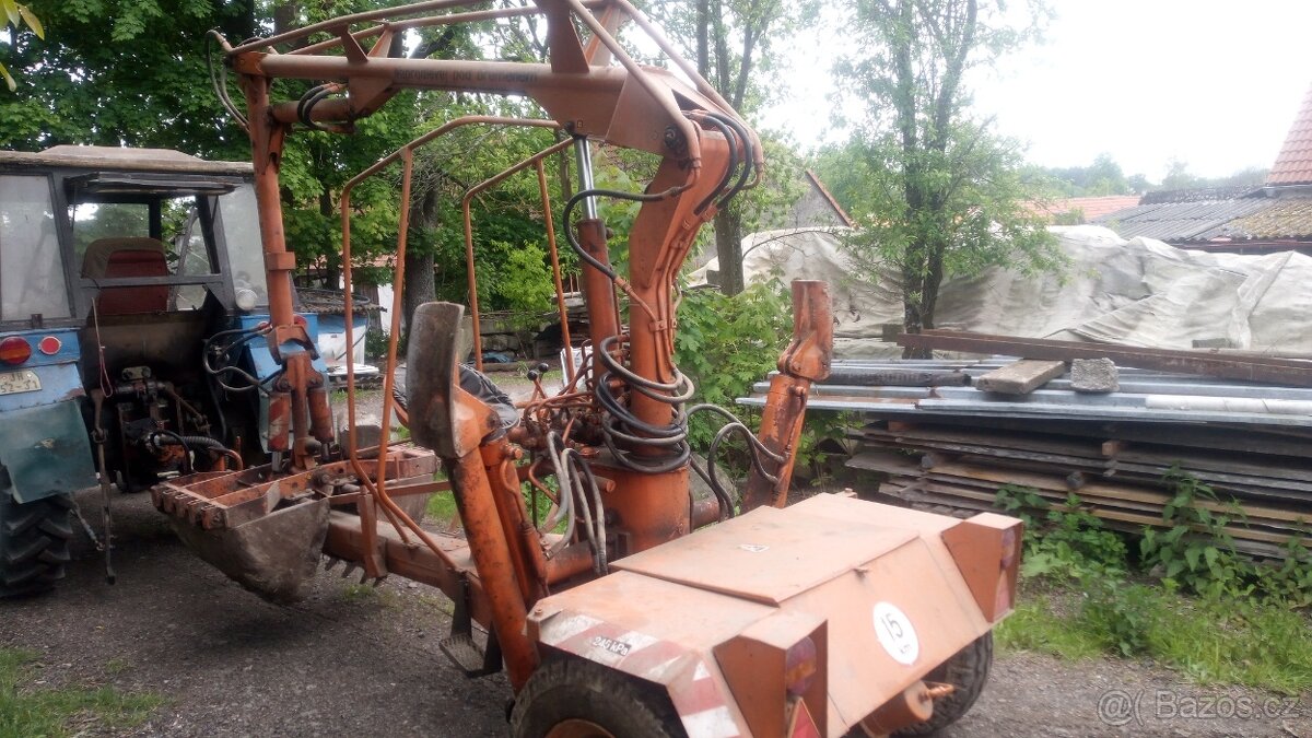 Nakladač UNHZ 500, hnoják, vyvážečka