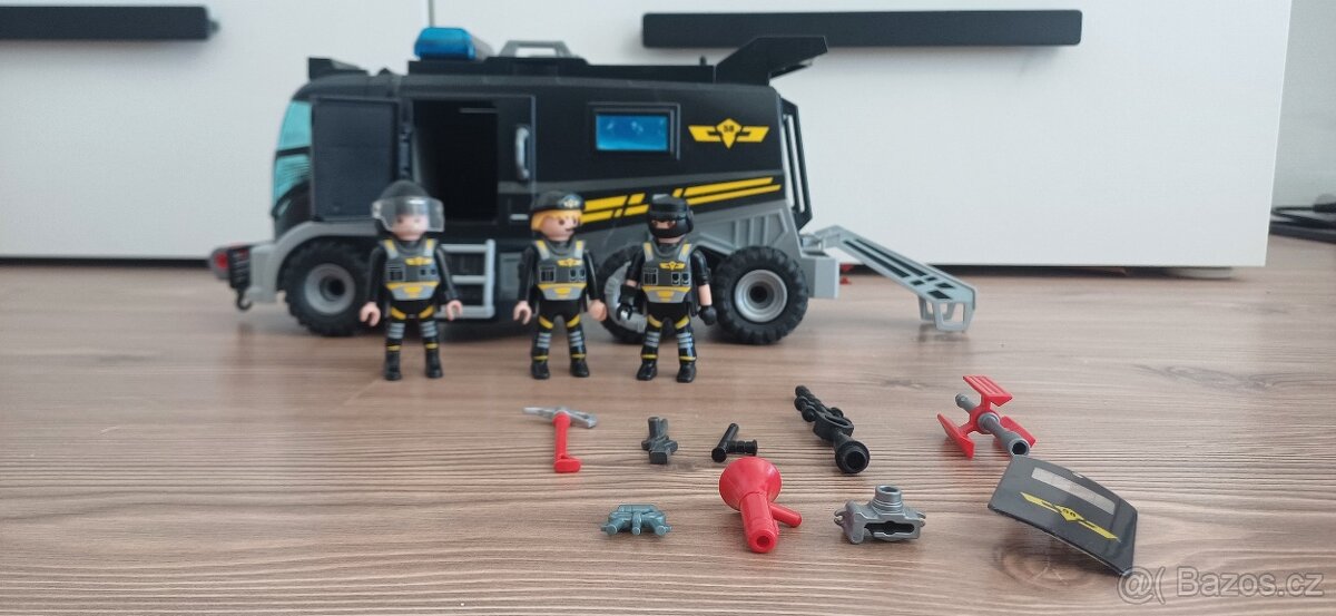 Playmobil zásahové vozidlo s houkačkou