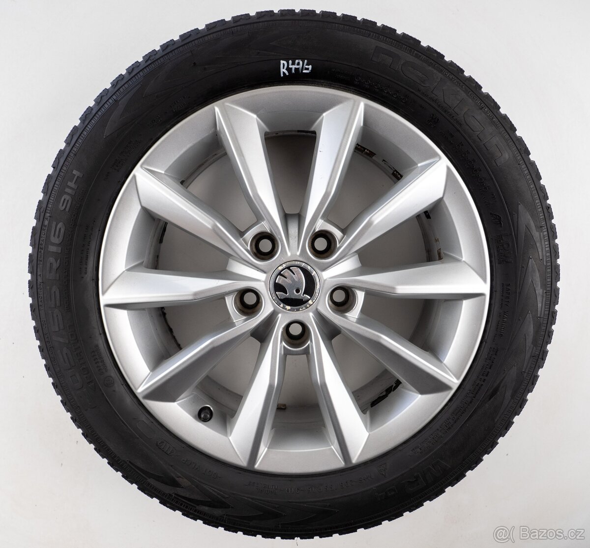 Škoda Octavia - Originání 16" alu kola - Zimní pneu
