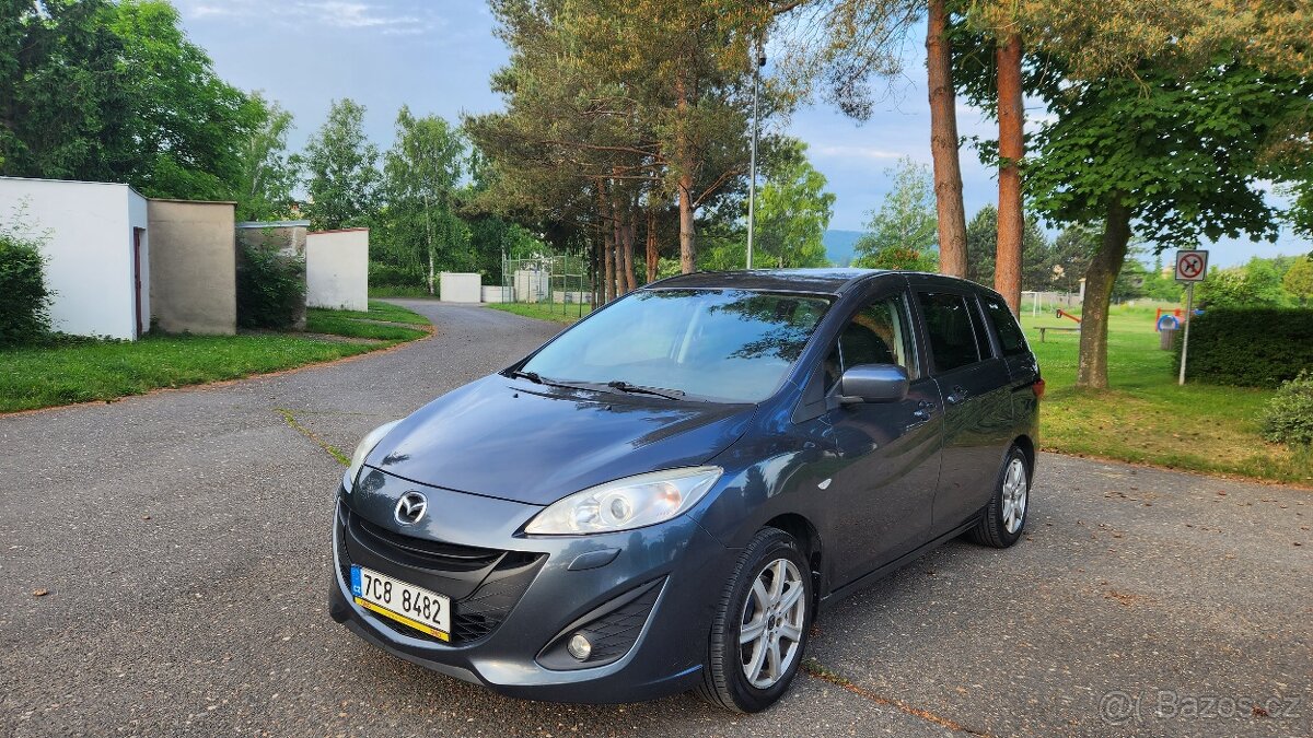 Mazda 5 1.8i 85kw,7 Místní,Nová Stk 2027,Rok 2012