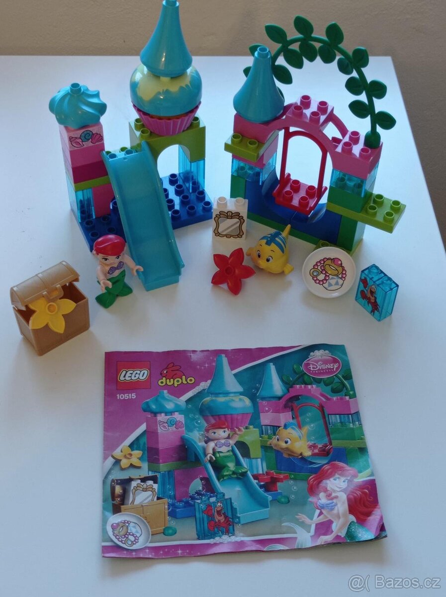 Lego Duplo 10515 - Podmořský zámek víly Ariel