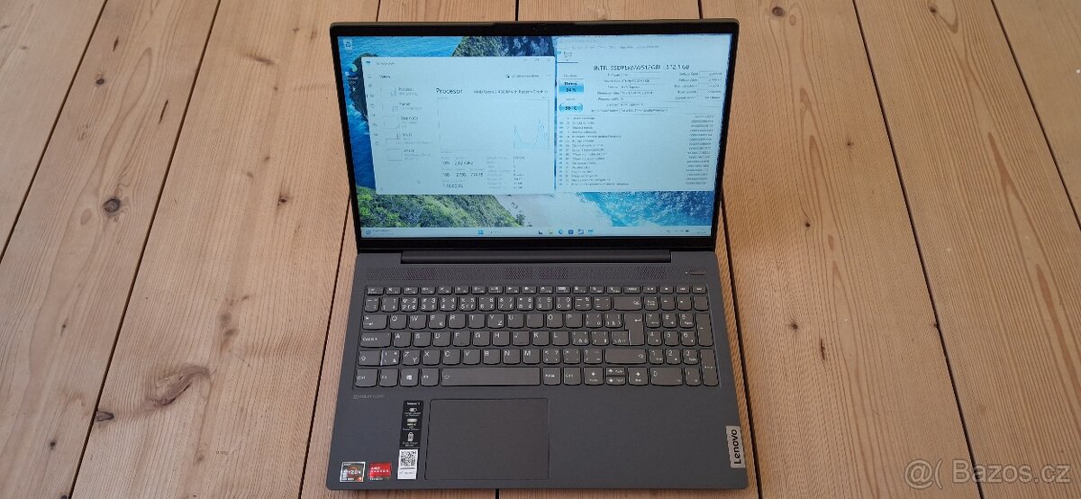 Lenovo Ideapad 5 / Ryzen 5 4500U / 8 GB RAM / 512 GB