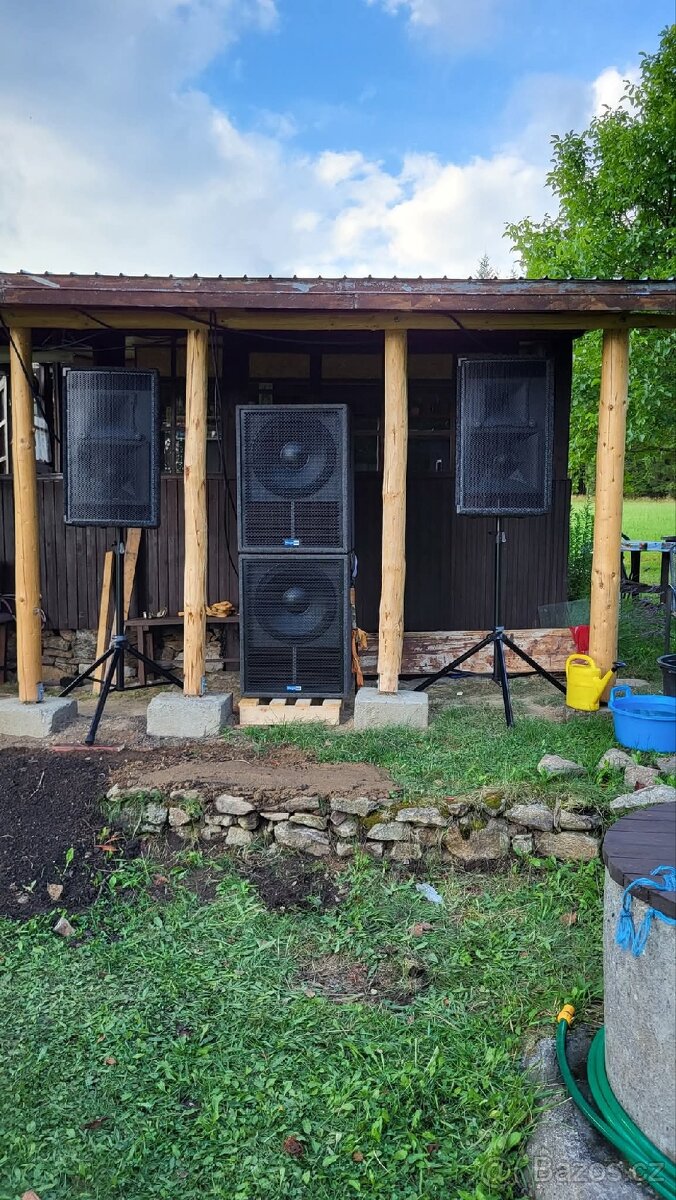 Pronájem zvukové aparatury 7kW