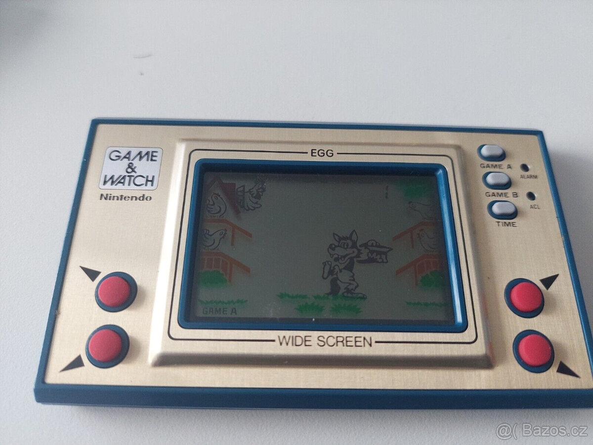 Hra Nintendo Game & Watch EGG. EG-26 1981 s krabicí, manuál,