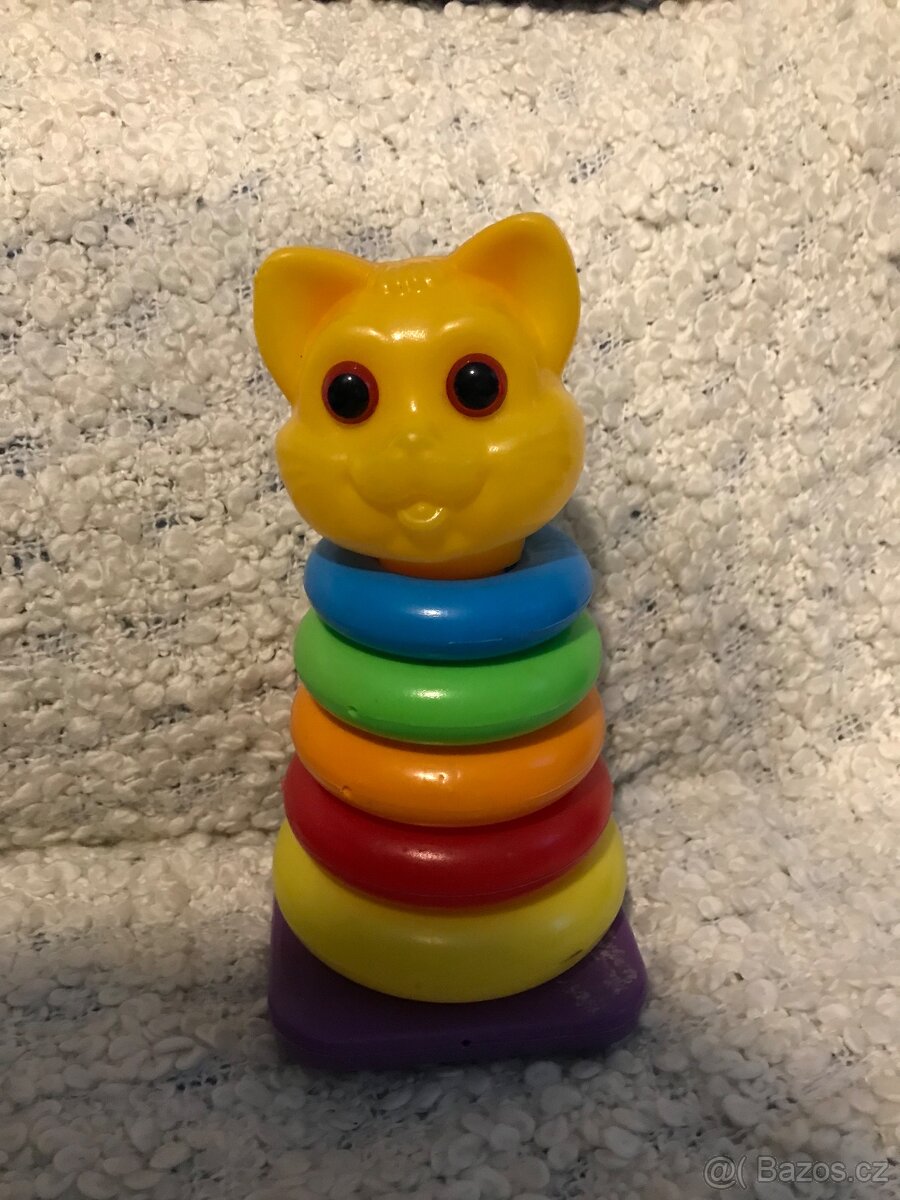 Retro navlékací hračka kočka
