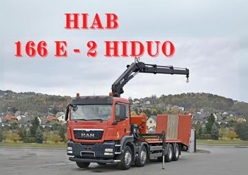 MAN TGS 35.360 - 8x2–Odtahový speciál+HR-HIAB 166 E-2 HIDUO