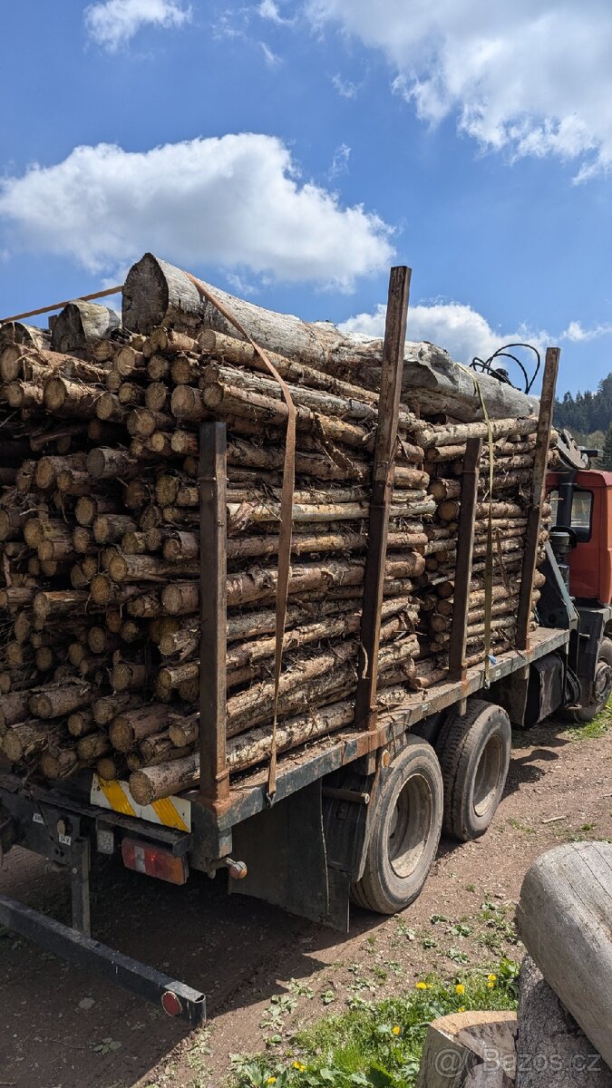 Měkké palivové dřevo v kládkách – SMRK – Doprava zdarma