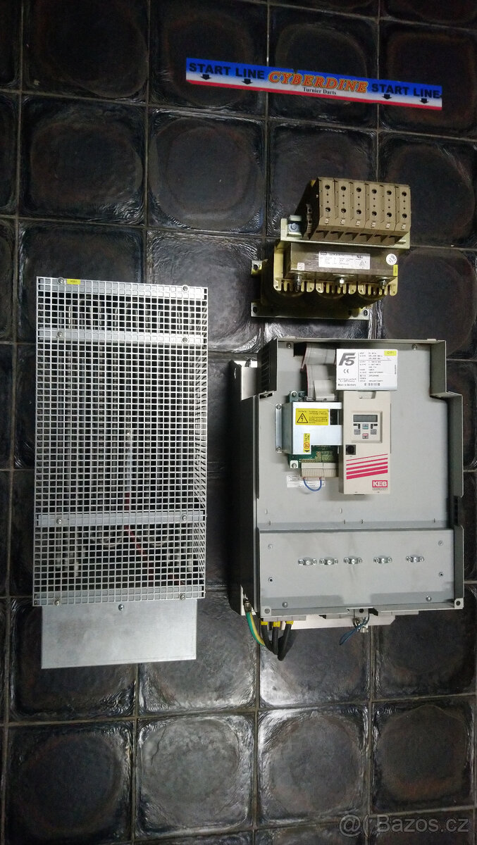 Frekvenční měnič KEB F5-125 kVA pro 90kW motor