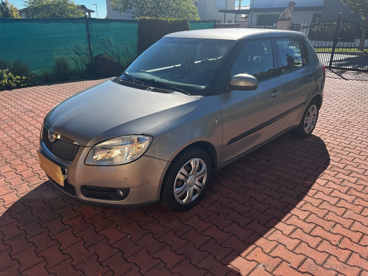 Škoda Fabia, 1.2i , 44kw, klima, ČR