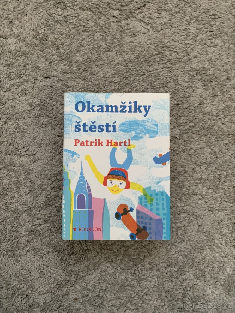 Kniha Okamžiky štěstí od Patrika Hartla