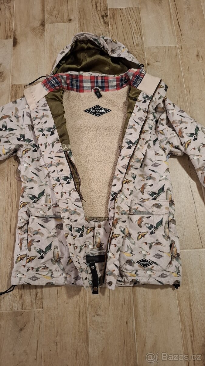 MEATFLY - L- zimní bunda Birds limitovaná edice