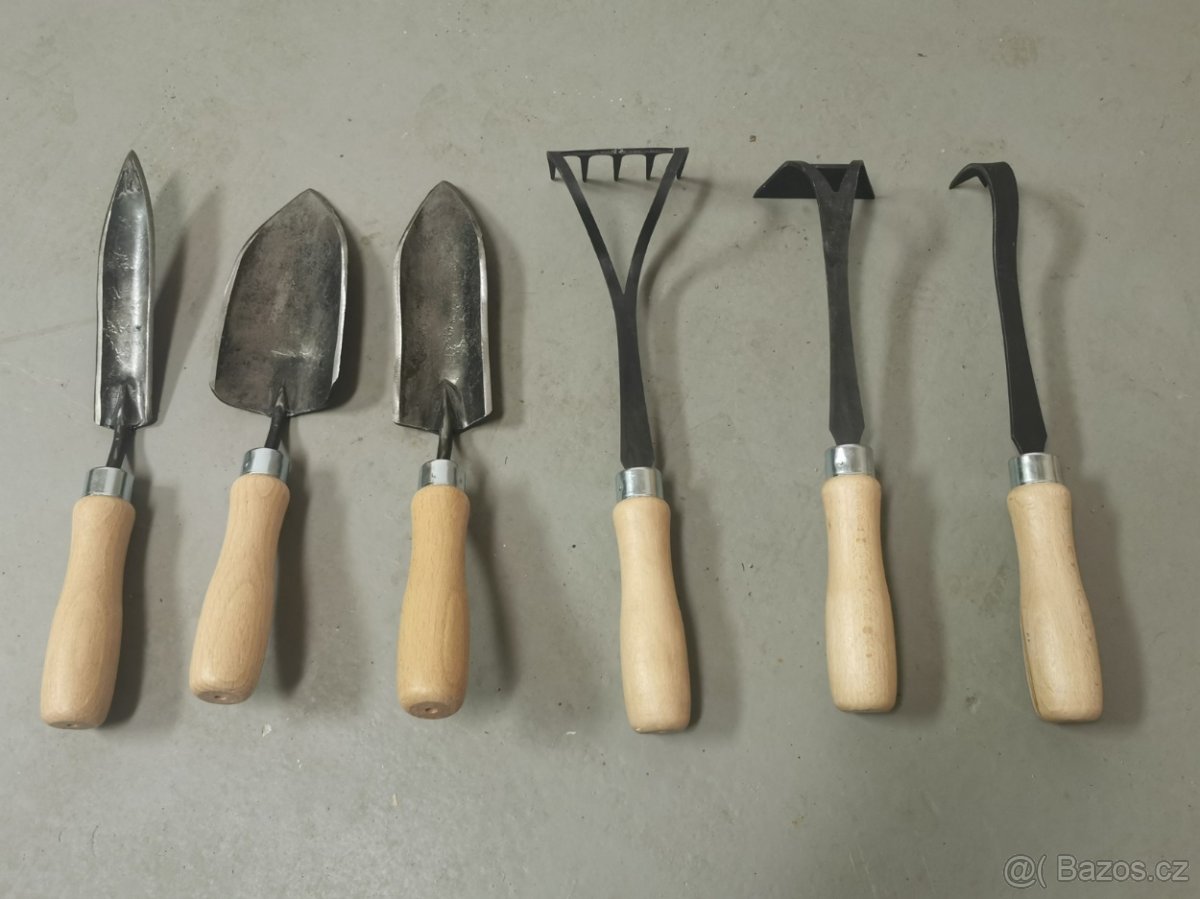 Výhodný set NOVÉHO ručního zahradního nářadí - vyrobeno v ČR