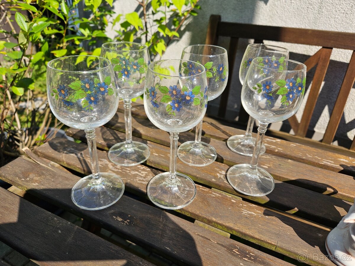 Sklenice na víno 6 ks