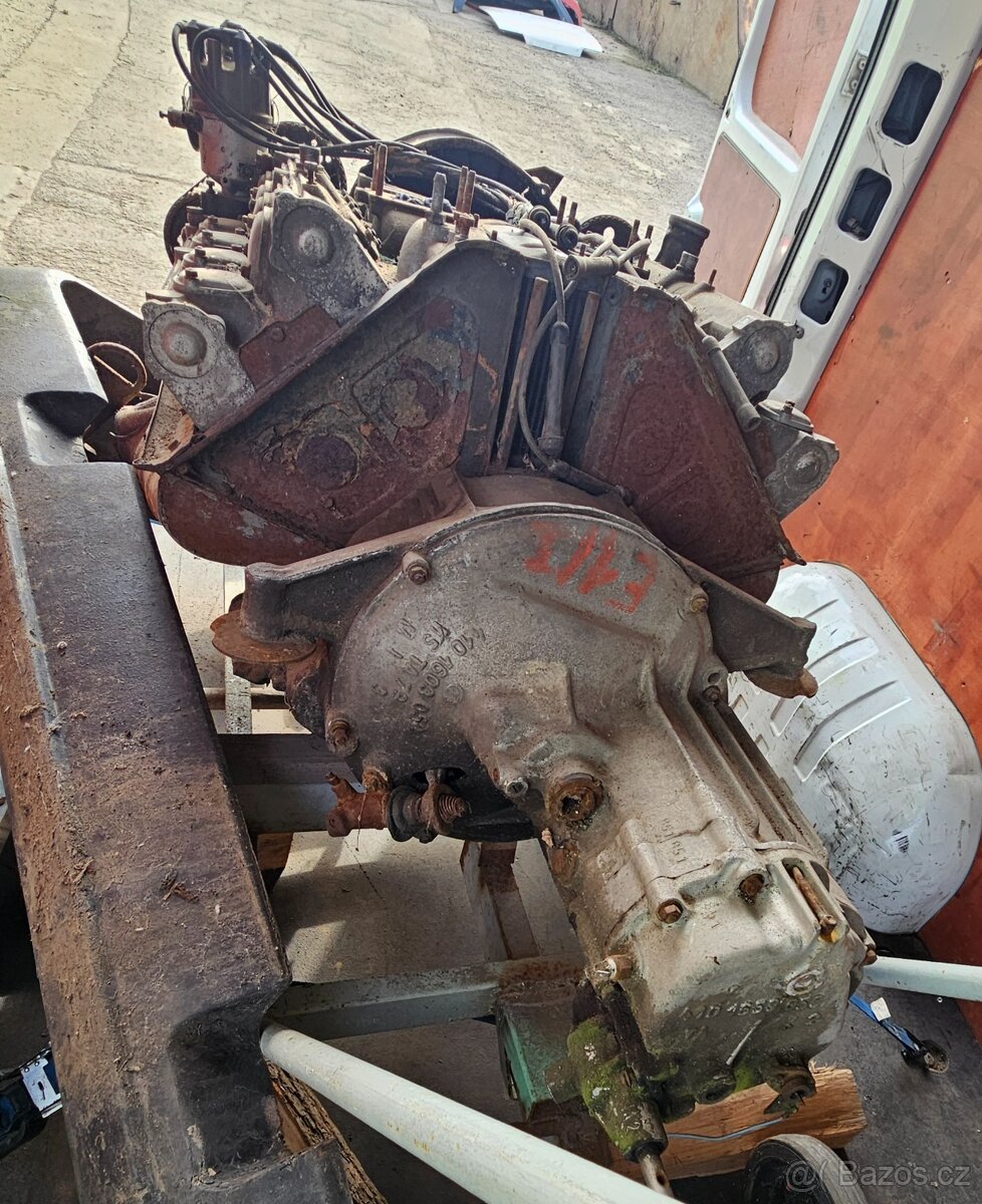 Tatra 613 motor prevodovka