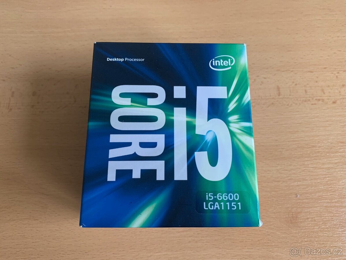 Intel i5-6600 + originální chladič, LGA1151