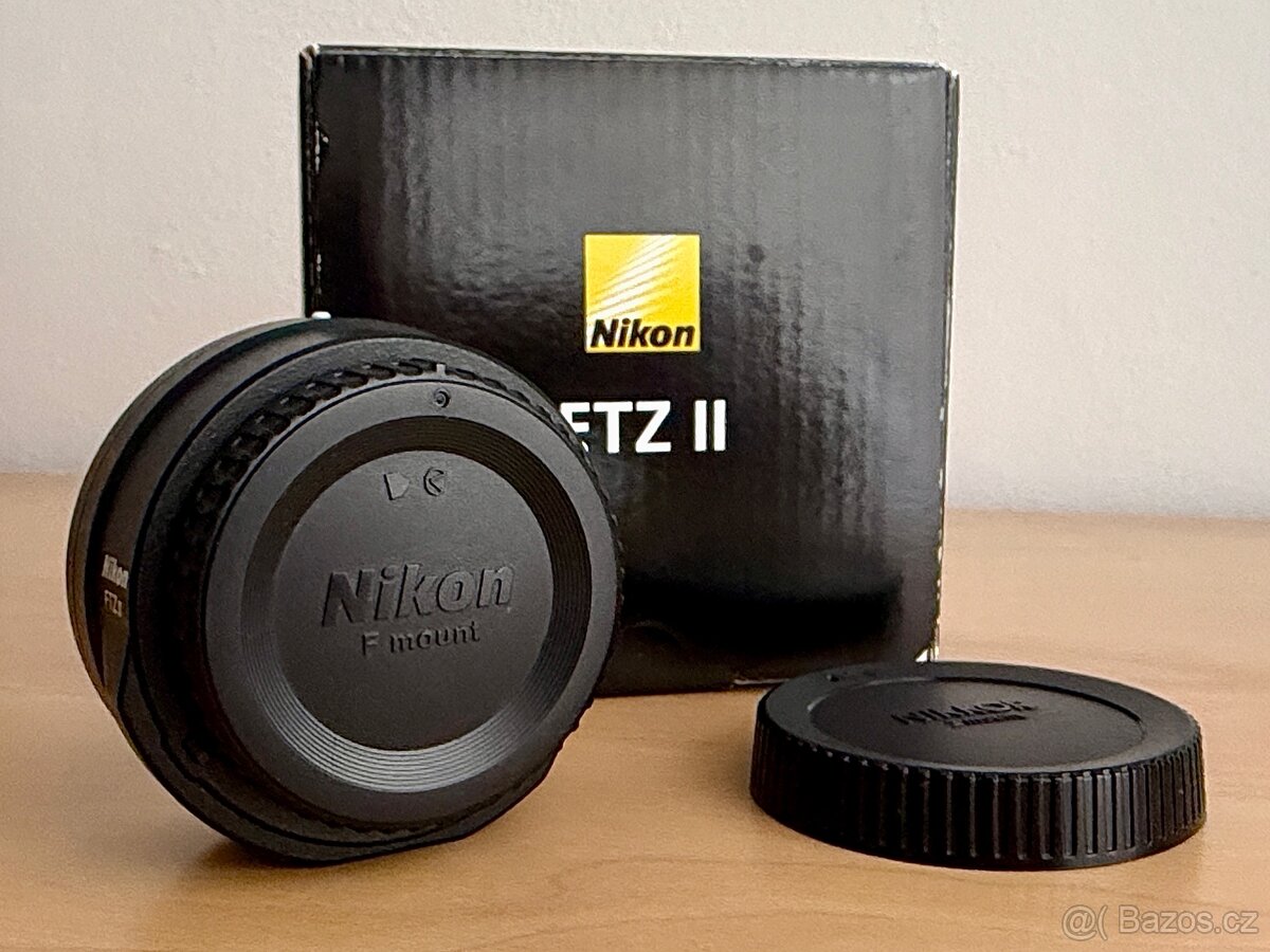Nikon FTZ II adaptér – stav jako nový, komplet balení
